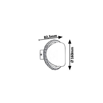 Rabalux 5049 - Aplique LED CAPRIANA LED/6W/230V