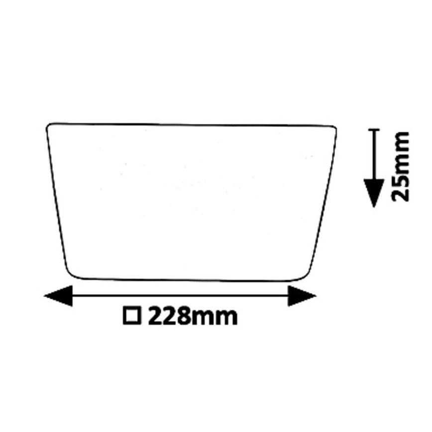 Rabalux - Lámpara empotrada LED OLEG LED/24W/230V IP65