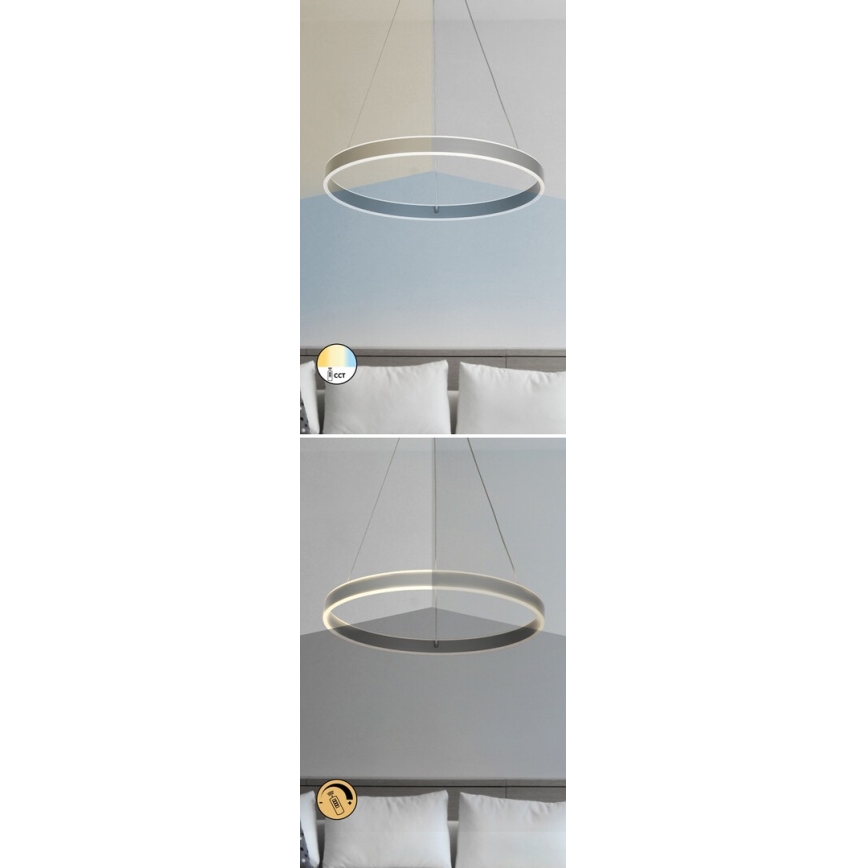 Rabalux - Lámpara colgante LED regulable con cable LED/36W/230V + mando a distancia