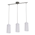 Rabalux 6338 - Lámpara colgante AUREL 3xE27/60W/230V