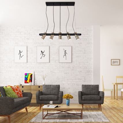 Rabalux 6430 - Lámpara LED colgante RAVEN LED/25W/230V