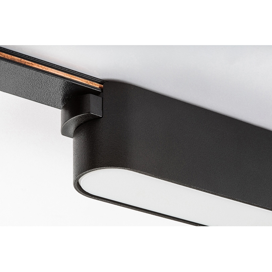 Rabalux - LED Plafón para sistema de raíles monofásico LED/6W/24V 3000K 11,5 cm negro