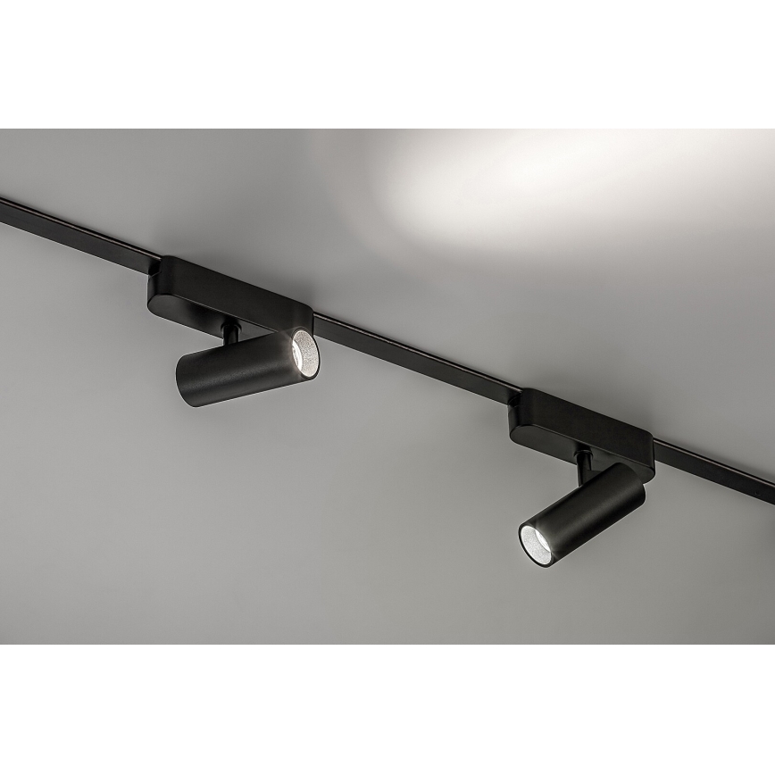 Rabalux - LED Foco para sistema de riel monofásico LED/6W/24V 4000K negro