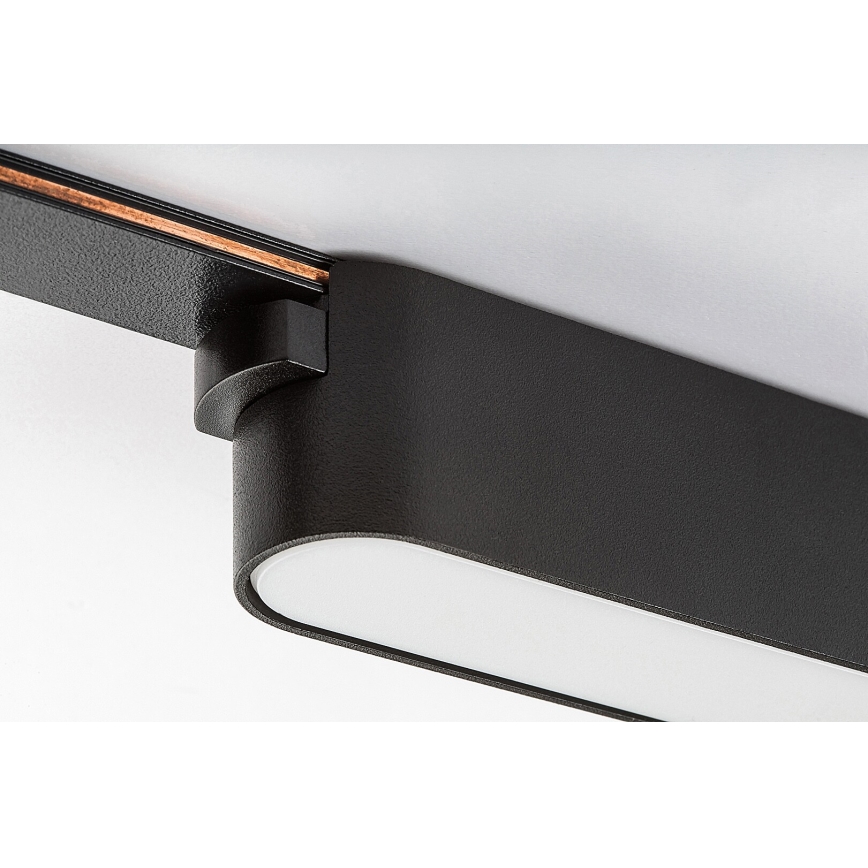 Rabalux - LED Plafón regulable para sistema de raíles monofásico LED/12W/24V 2700-5500K Wi-Fi Tuya 22 cm negro