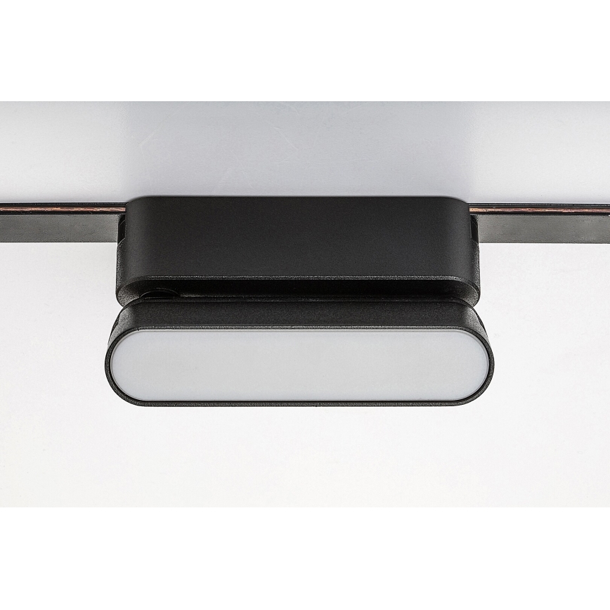 Rabalux - LED Plafón regulable para sistema de raíles monofásico LED/4W/24V 2700-5500K Wi-Fi Tuya 11,5 cm negro