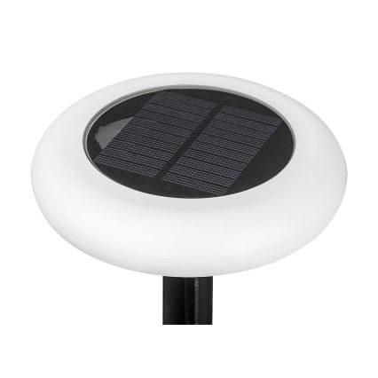 Rabalux - Lámpara solar LED RGB LED/0,6W/3,7V IP65 1200 mAh