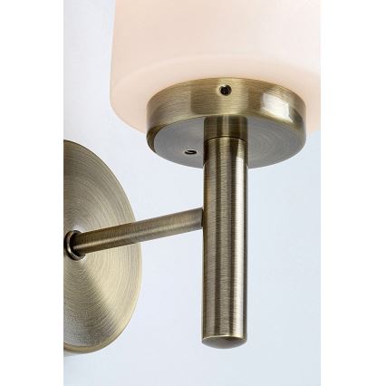Rabalux - Aplique de baño 1xE14/10W/230V IP44 bronce