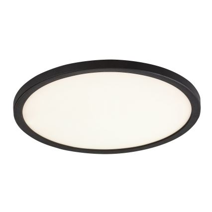 Rabalux - Plafón LED LED/24W/230V 3000/4000/6000K diá. 29 cm negro