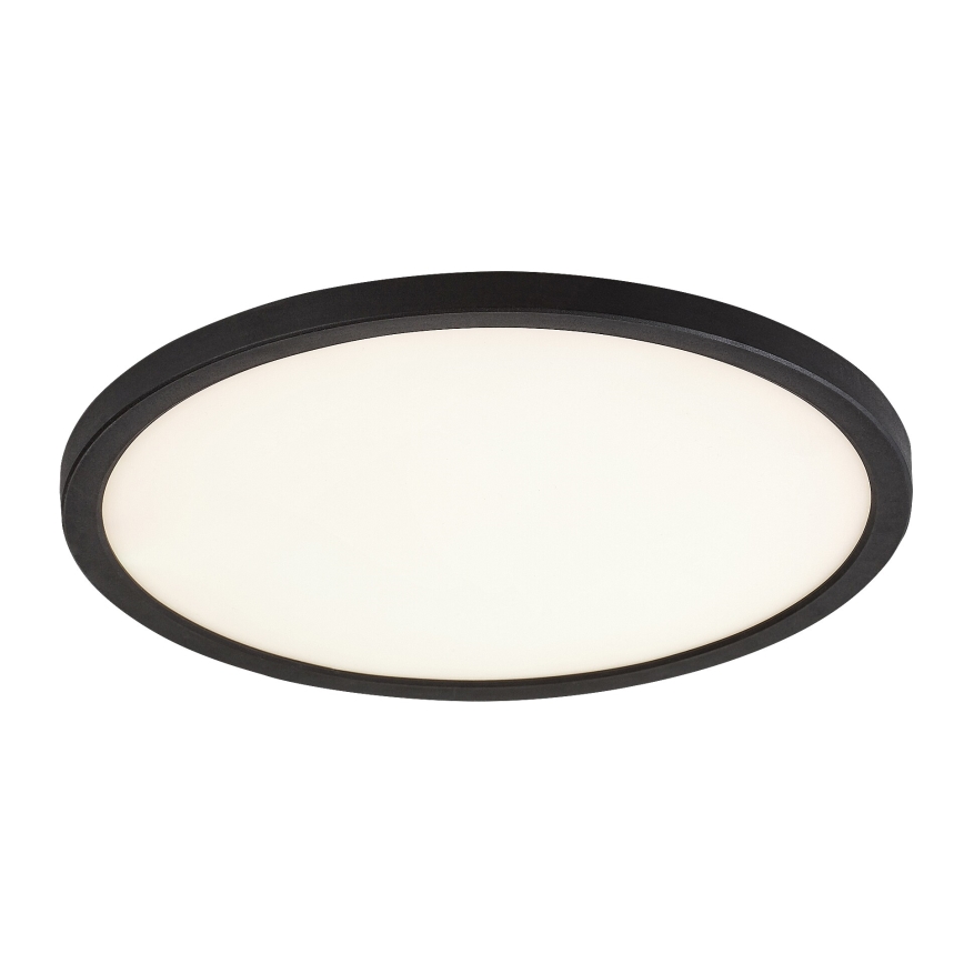 Rabalux - Plafón LED LED/24W/230V 3000/4000/6000K diá. 29 cm negro