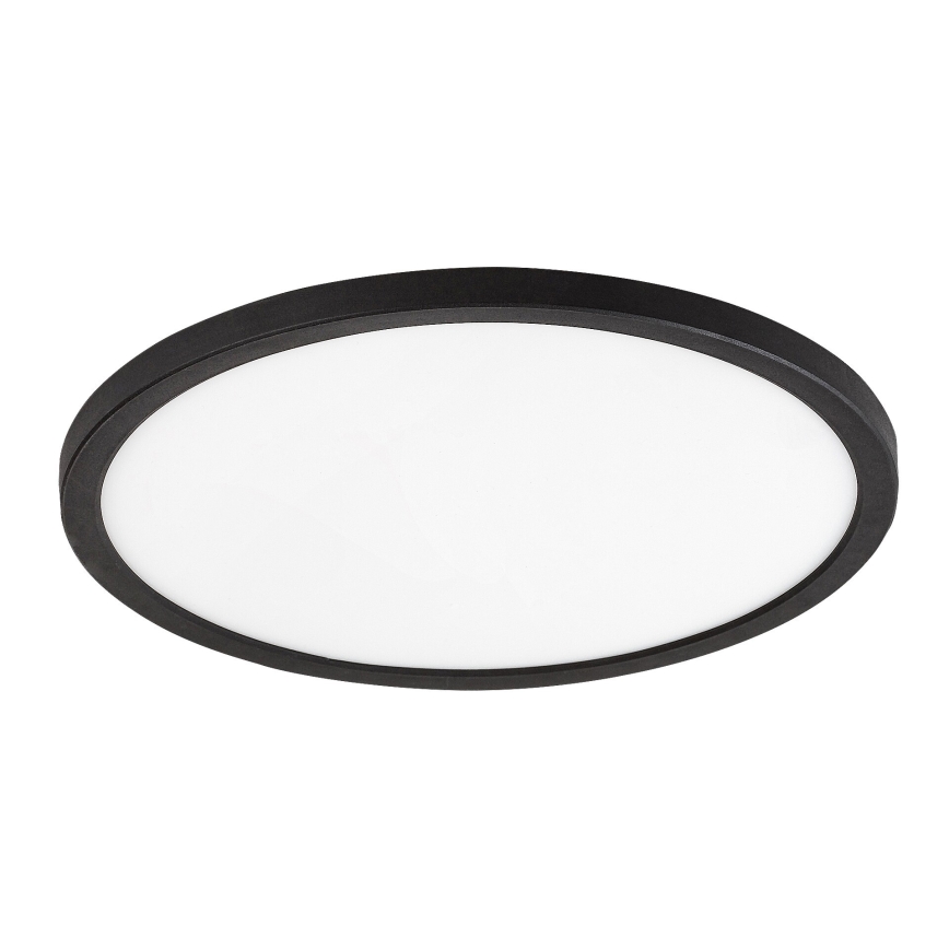 Rabalux - Plafón LED LED/24W/230V 3000/4000/6000K diá. 29 cm negro