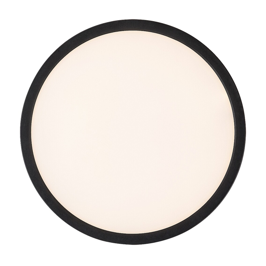 Rabalux - Plafón LED LED/24W/230V 3000/4000/6000K diá. 29 cm negro