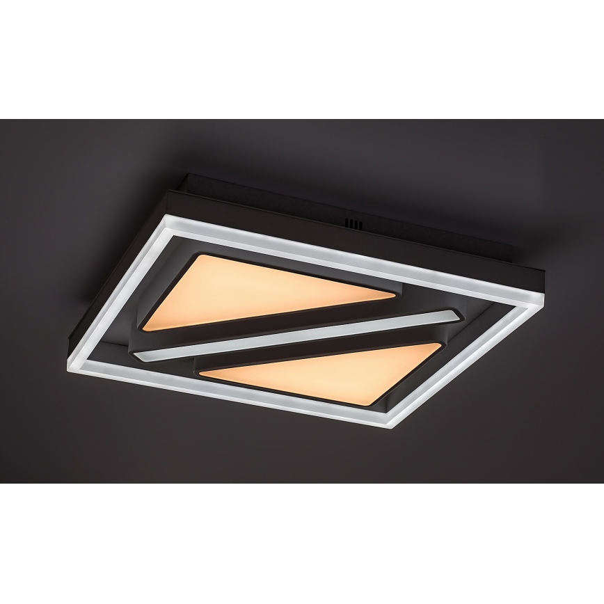 Rabalux - Plafón LED regulable 73W/230V 40x40 cm + mando a distancia