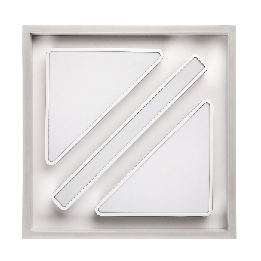 Rabalux - Plafón LED regulable 73W/230V 40x40 cm + mando a distancia