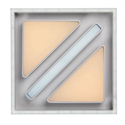 Rabalux - Plafón LED regulable 73W/230V 40x40 cm + mando a distancia