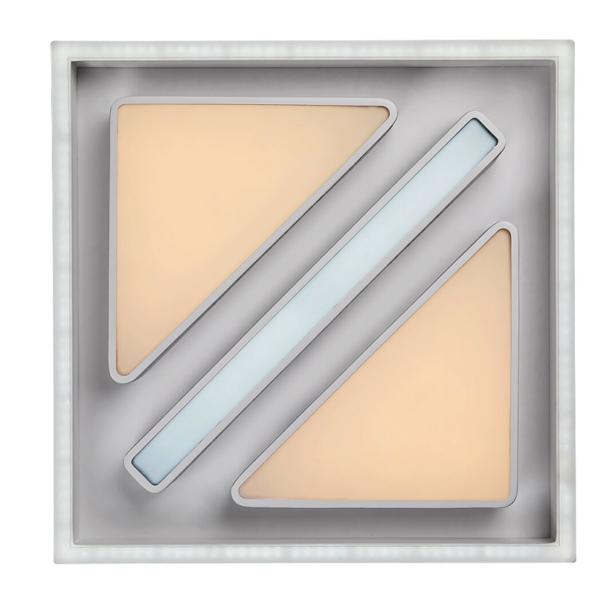 Rabalux - Plafón LED regulable 73W/230V 40x40 cm + mando a distancia