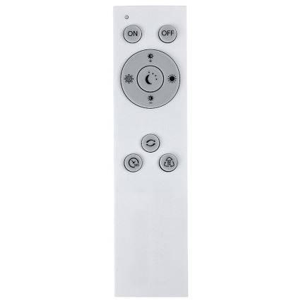Rabalux - Luminaria de techo LED regulable 48W/230V 3000-6500K + mando a distancia Ø 49 cm