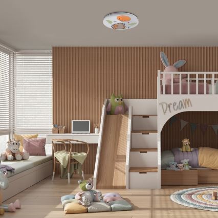 Rabalux - Lámpara de techo LED infantil LED/24W/230V 3000K diámetro 37,5 cm