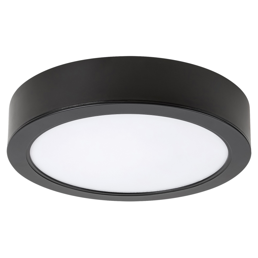 Rabalux - Plafón LED LED/7W/230V 4000K diá. 12 cm negro