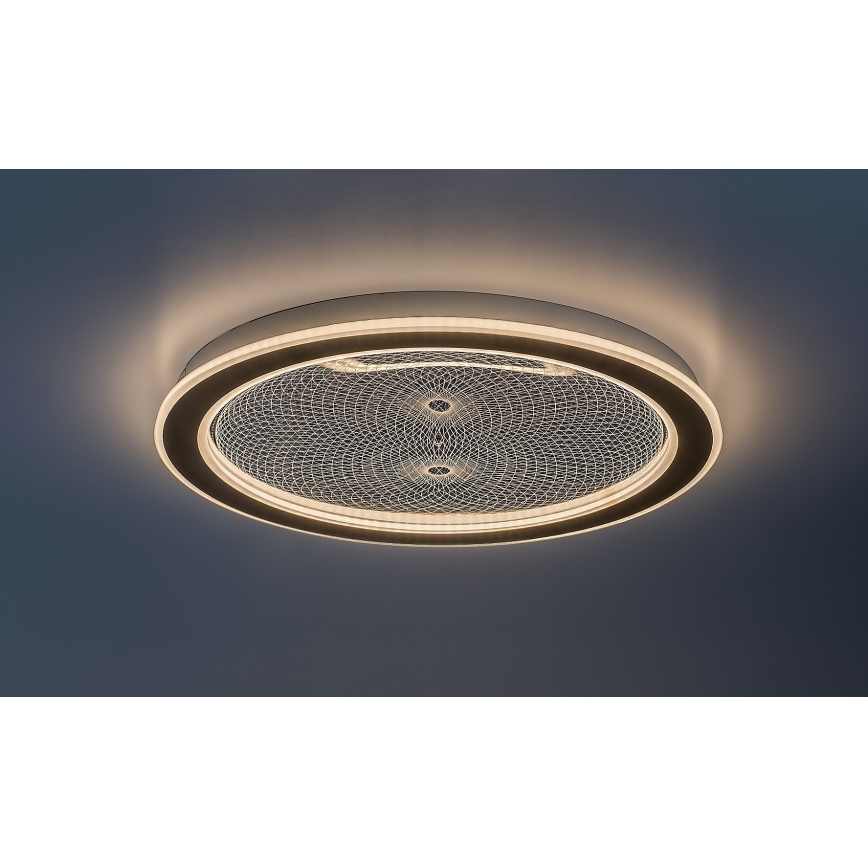 Rabalux - Lámpara de techo LED regulable LED/34W/230V 3000-6500K Ø 51 cm + mando a distancia