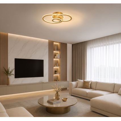 Rabalux - Luminaria de techo LED regulable LED/40W/230V 3000-6500K + mando a distancia