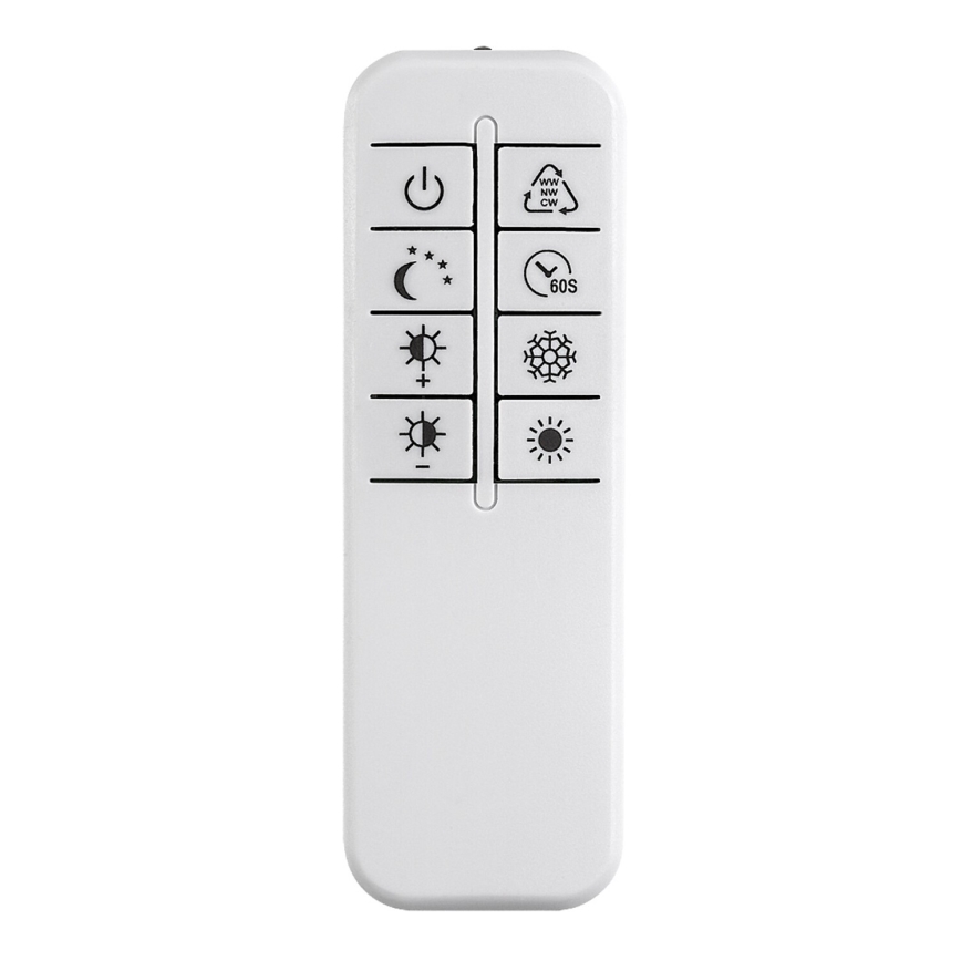 Rabalux - Luminaria de techo LED regulable LED/40W/230V 3000-6500K + mando a distancia