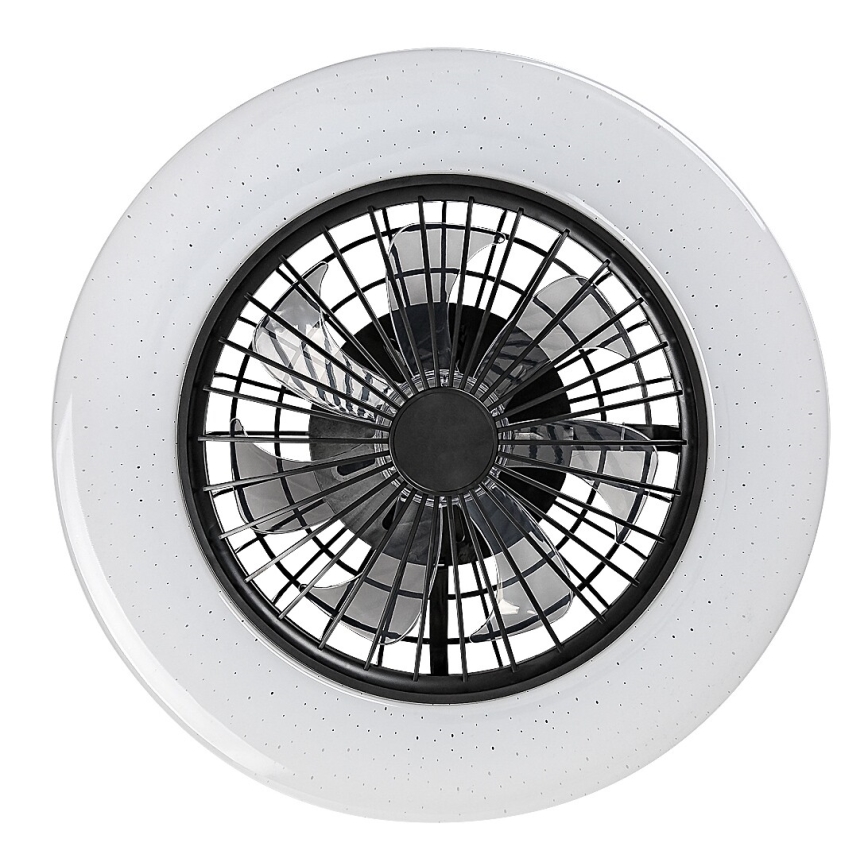 Rabalux - Lámpara de techo LED regulable con ventilador LED/48W/230V 3000-6500K + mando a distancia