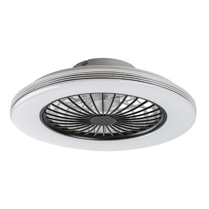 Rabalux - Lámpara de techo LED regulable con ventilador LED/48W/230V 3000-6500K + mando a distancia