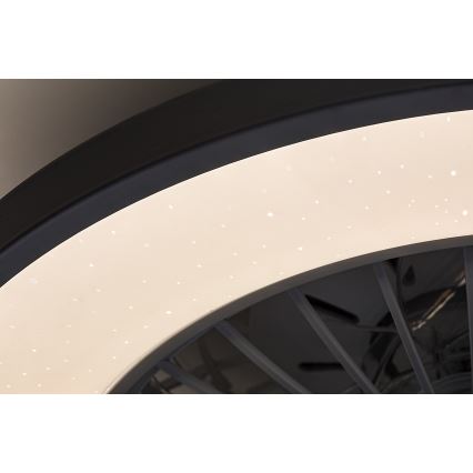 Rabalux - Lámpara de techo LED regulable con ventilador LED/48W/230V 3000-6500K + mando a distancia