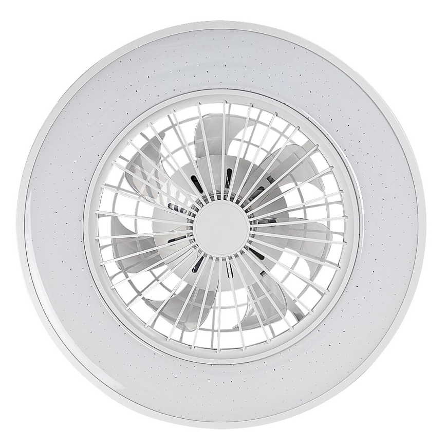 Rabalux - Lámpara de techo LED regulable con ventilador LED/48W/230V 3000-6500K + mando a distancia