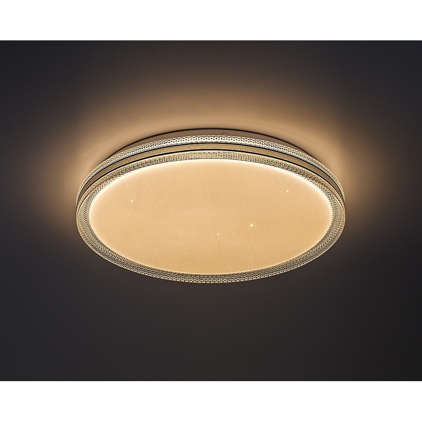 Rabalux - Luminaria de techo LED regulable LED/34W/230V 3000-6500K Ø 39 cm + mando a distancia