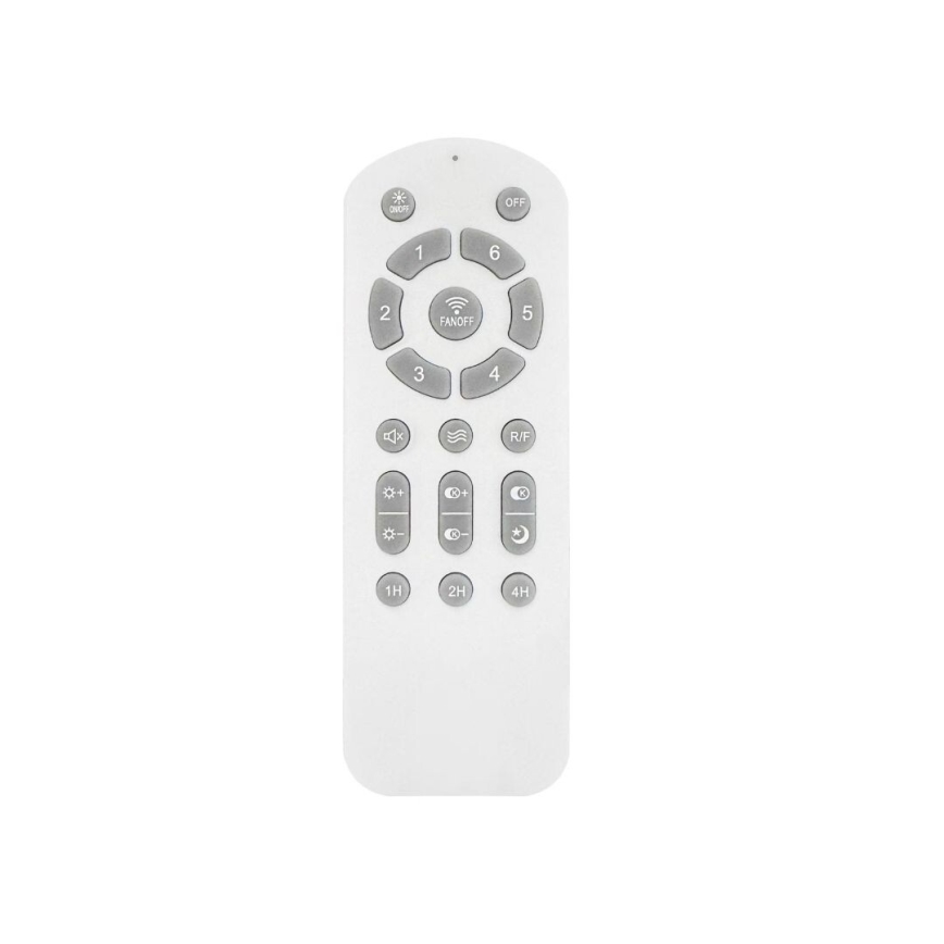 Rabalux - Lámpara de techo LED regulable con ventilador LED/60W/230V 3000-6500K + mando a distancia