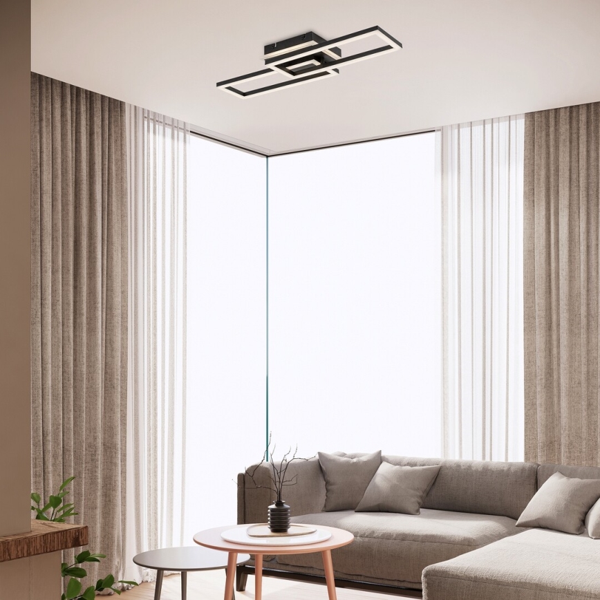 Rabalux - Luminaria de techo regulable LED/30W/230V 3000-6500K + control remoto, longitud 60 cm