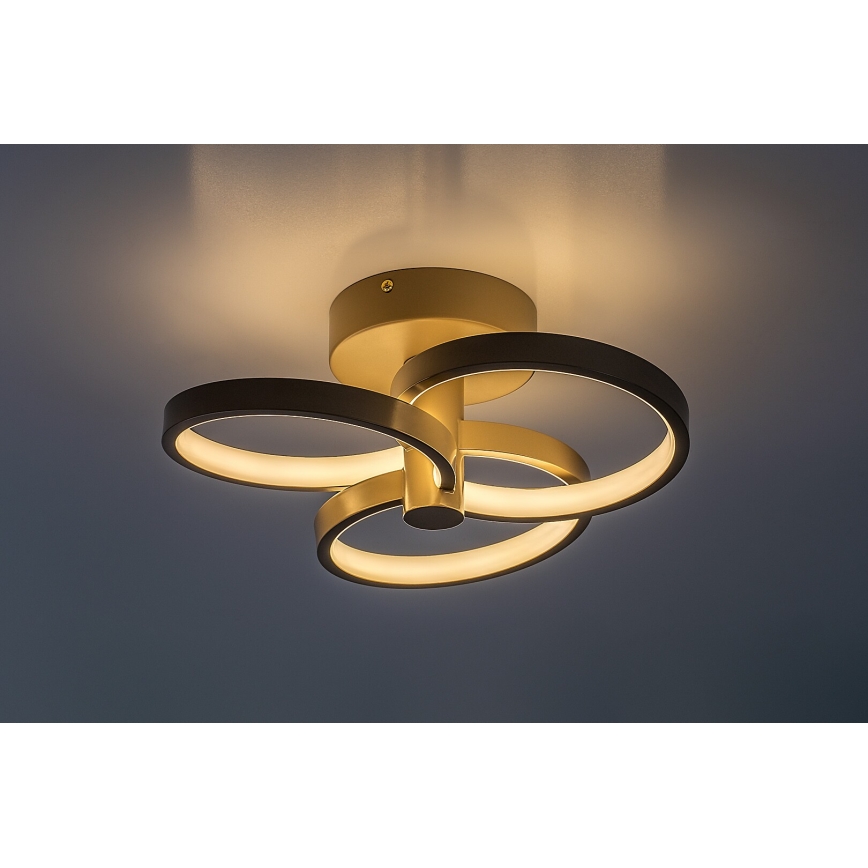 Rabalux - Luminaria de techo LED regulable LED/32W/230V 3000-6500K Ø 31 cm beige + mando a distancia