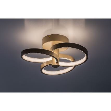 Rabalux - Luminaria de techo LED regulable LED/32W/230V 3000-6500K Ø 31 cm beige + mando a distancia