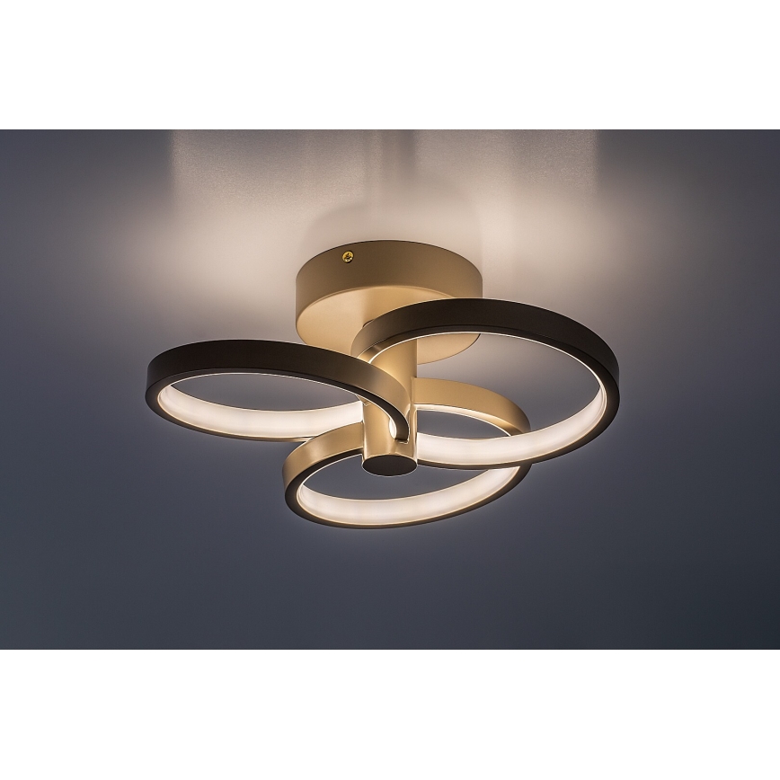 Rabalux - Luminaria de techo LED regulable LED/32W/230V 3000-6500K Ø 31 cm beige + mando a distancia