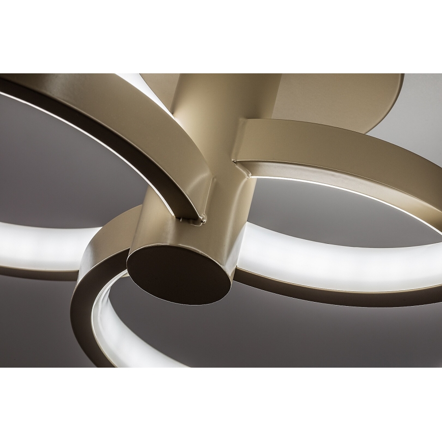 Rabalux - Luminaria de techo LED regulable LED/32W/230V 3000-6500K Ø 31 cm beige + mando a distancia