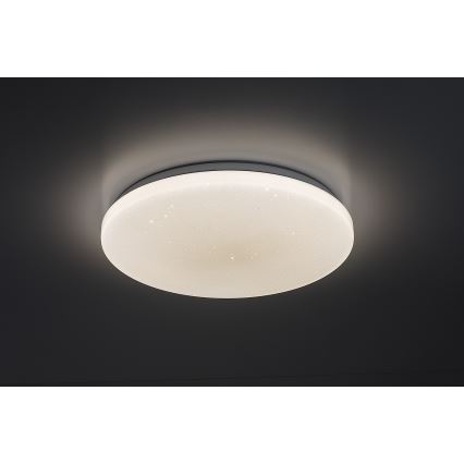 Rabalux - Luminaria de techo LED regulable LED/80W/230V 3000-6500K, diámetro 77 cm + mando a distancia