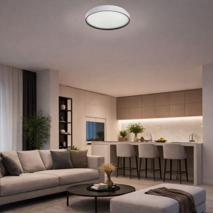 Rabalux - Lámpara de techo LED regulable LED/34W/230V 3000-6500K diámetro 38 cm + mando a distancia