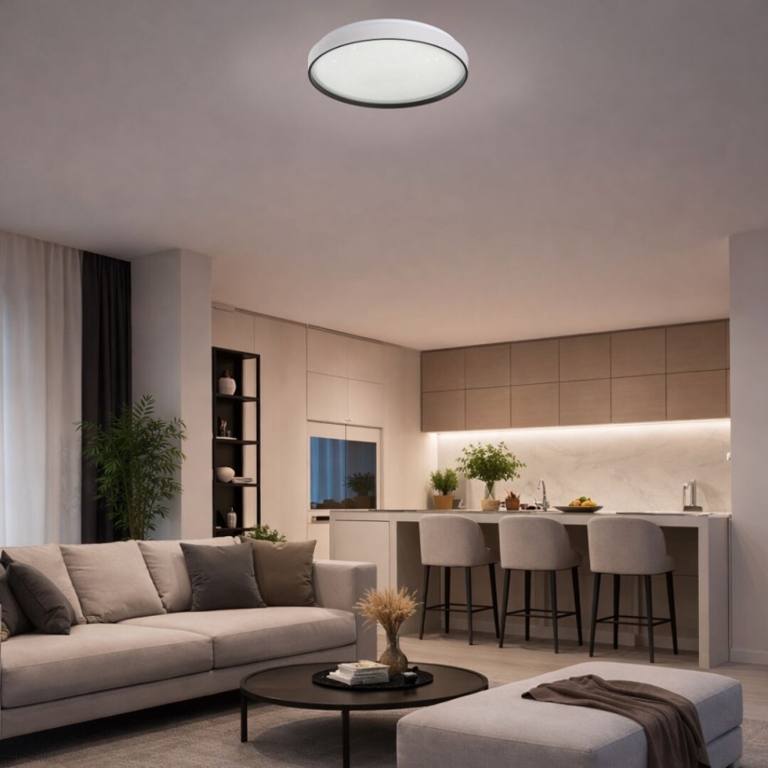 Rabalux - Lámpara de techo LED regulable LED/34W/230V 3000-6500K diámetro 38 cm + mando a distancia