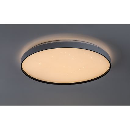 Rabalux - Luminaria de techo LED regulable LED/80W/230V 3000-6500K diámetro 77 cm + mando a distancia