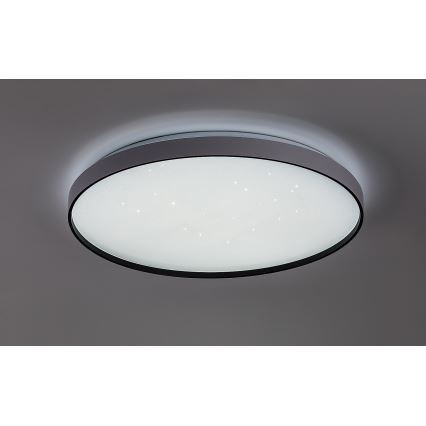 Rabalux - Luminaria de techo LED regulable LED/80W/230V 3000-6500K diámetro 77 cm + mando a distancia