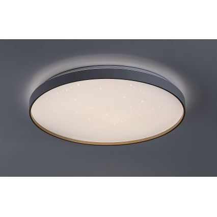 Rabalux - Luminaria de techo LED regulable LED/60W/230V 3000-6500K diámetro 58 cm + mando a distancia