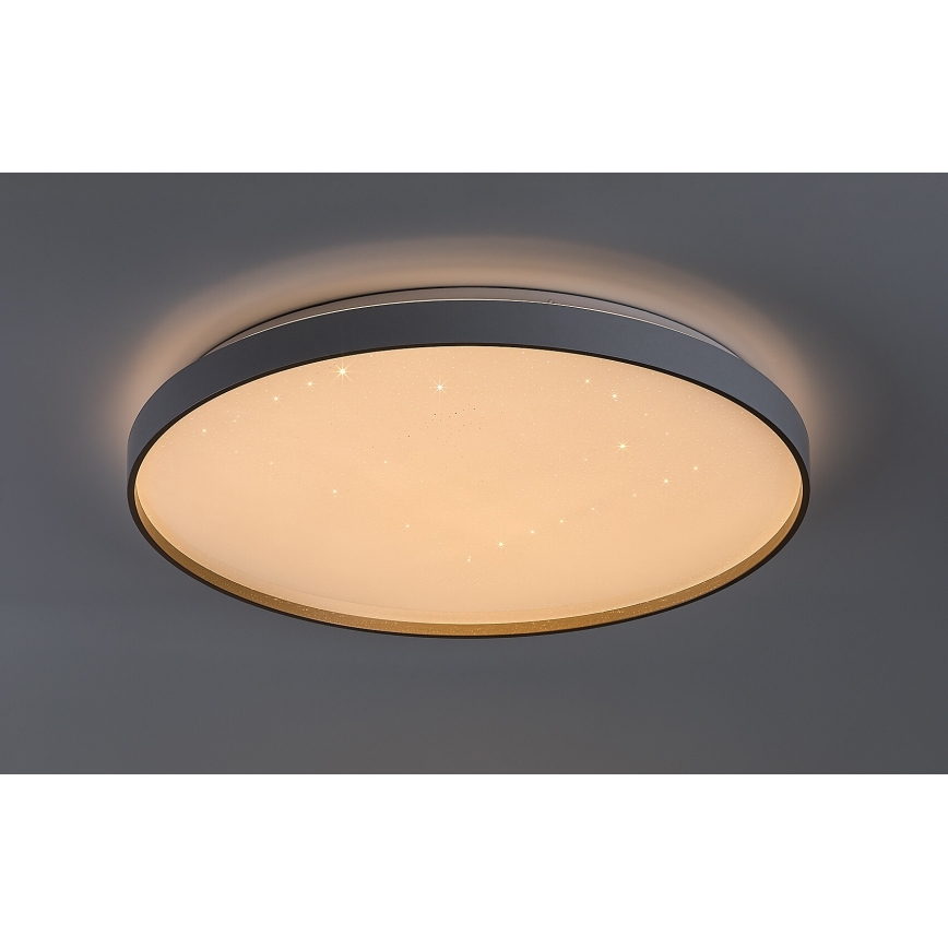 Rabalux - Luminaria de techo LED regulable LED/80W/230V 3000-6500K Ø 77 cm + mando a distancia