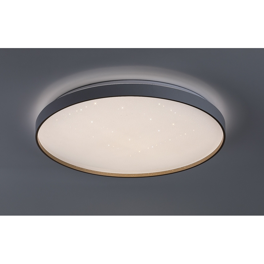 Rabalux - Luminaria de techo LED regulable LED/80W/230V 3000-6500K Ø 77 cm + mando a distancia