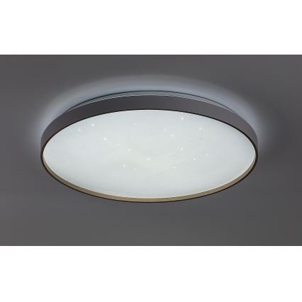 Rabalux - Luminaria de techo LED regulable LED/80W/230V 3000-6500K Ø 77 cm + mando a distancia