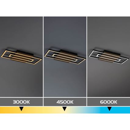 Rabalux - Plafón de techo LED/28W/230V 3000/4500/6000K