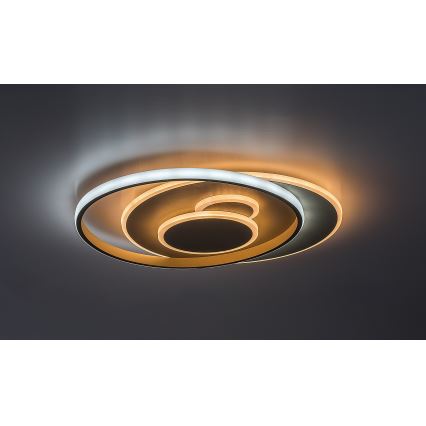 Rabalux - Luminaria de techo LED regulable LED/57W/230V 3000-6000K 48,5x40 cm + mando a distancia