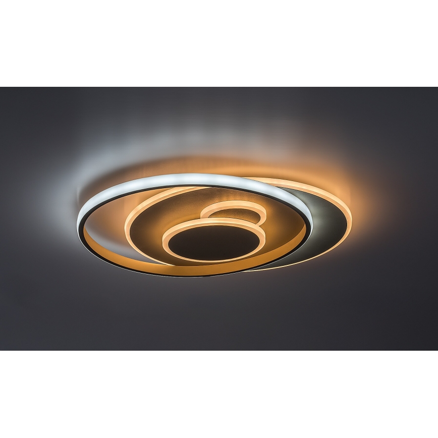 Rabalux - Luminaria de techo LED regulable LED/57W/230V 3000-6000K 48,5x40 cm + mando a distancia