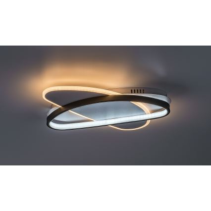 Rabalux - Plafón LED regulable LED/57W/230V 3000-6000K 45x30,5 cm + mando a distancia