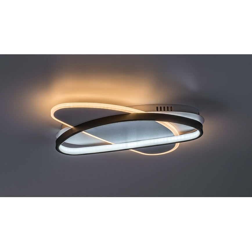 Rabalux - Plafón LED regulable LED/57W/230V 3000-6000K 45x30,5 cm + mando a distancia